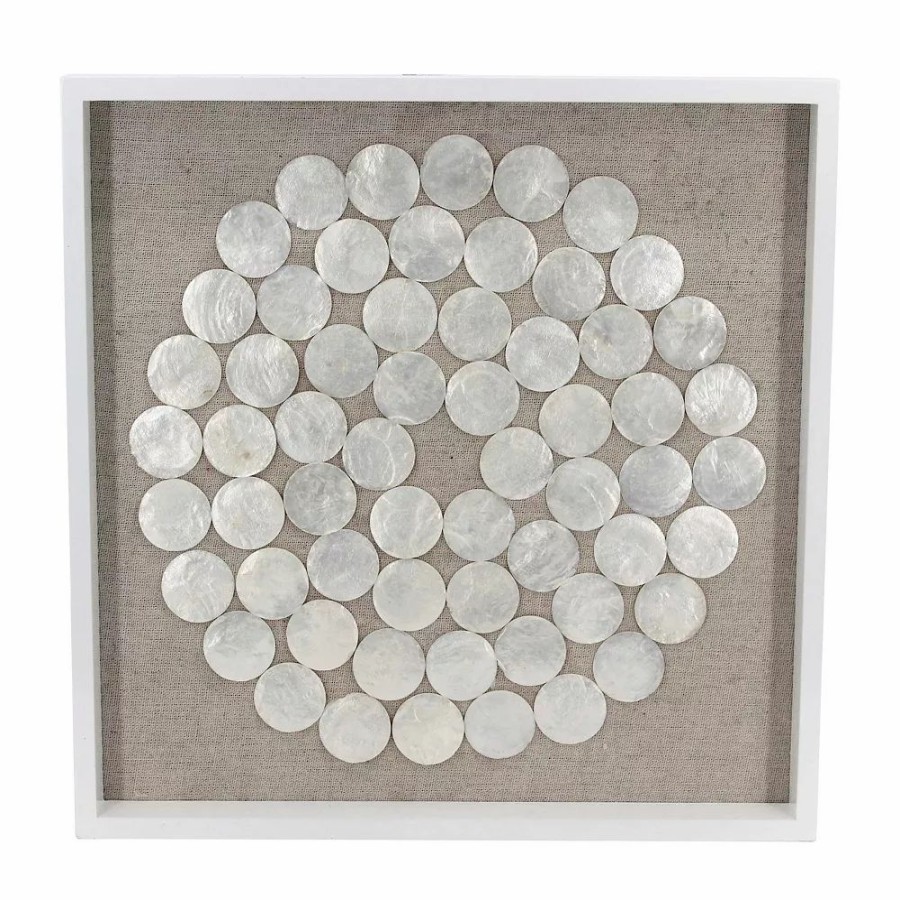 Wall Decor * | Sonoma Goods For Life Faux Mother Of Pearl Wall Decor