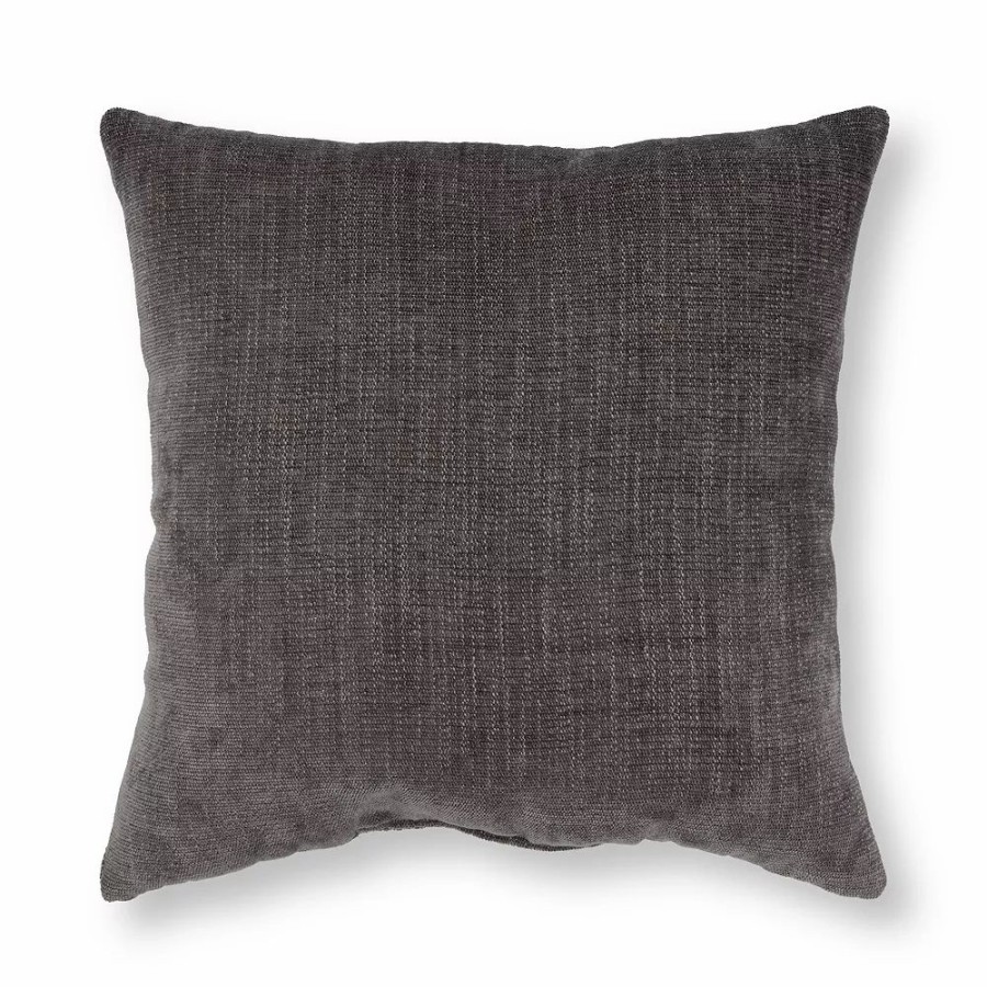 Chair Pads * | Sonoma Goods For Life Harvard Chenille Oversized Throw Pillow