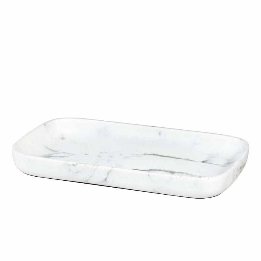 Bathroom * | Sonoma Goods For Life Faux Marble Vanity Tray