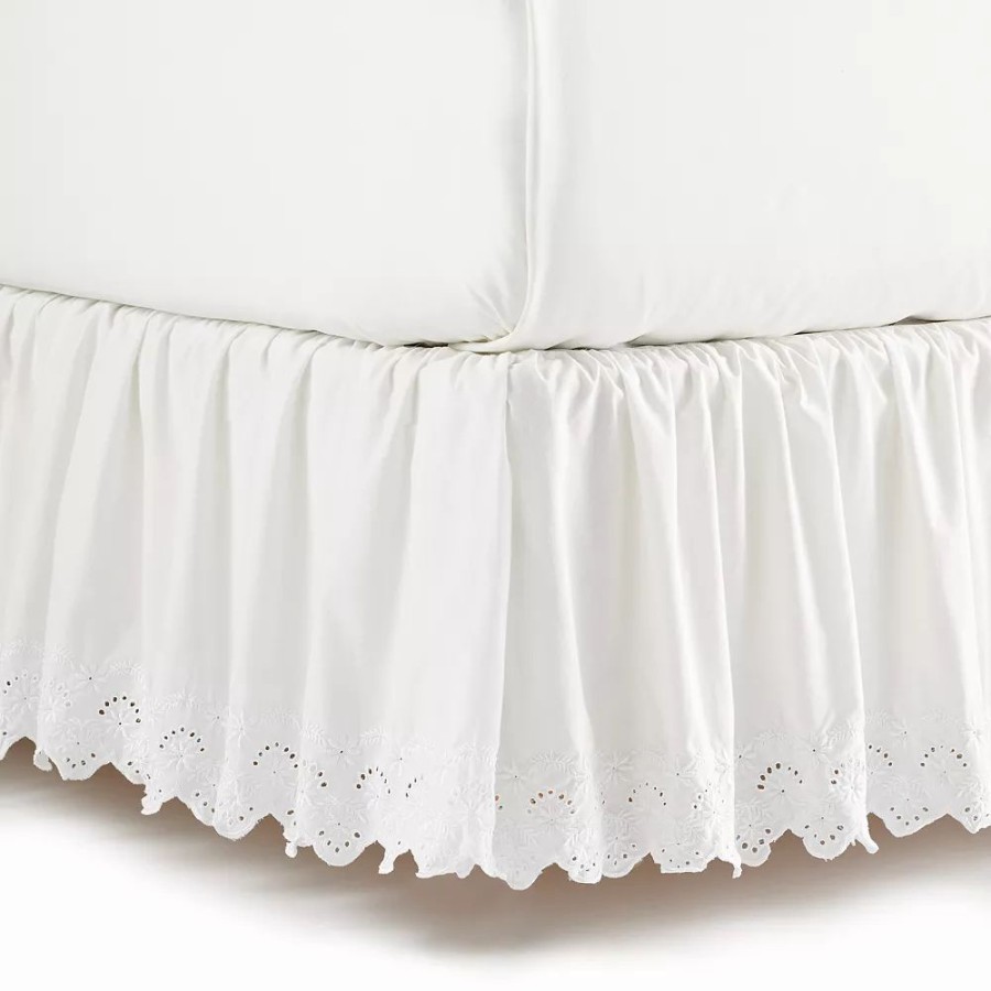 Bedding * | Sonoma Goods For Life Eyelet Bedskirt