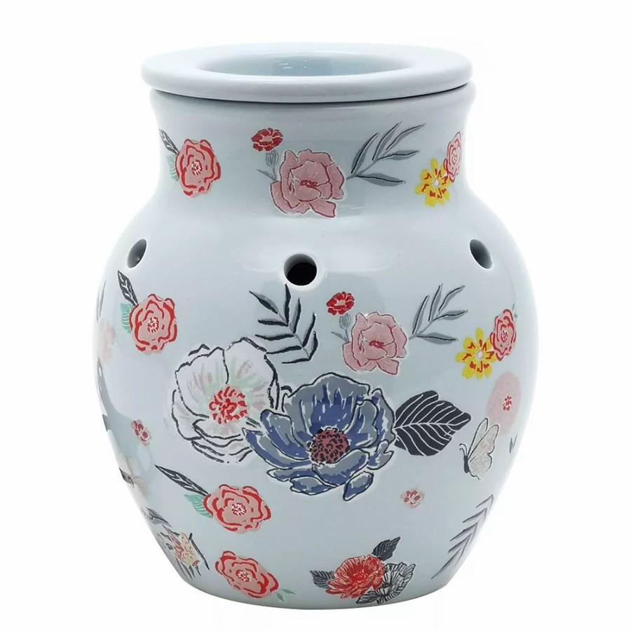 Candles * | Sonoma Goods For Life Floral Wax Melt Warmer