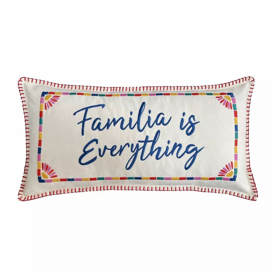 Chair Pads * | Sonoma Goods For Life Ivory Familia Pillow