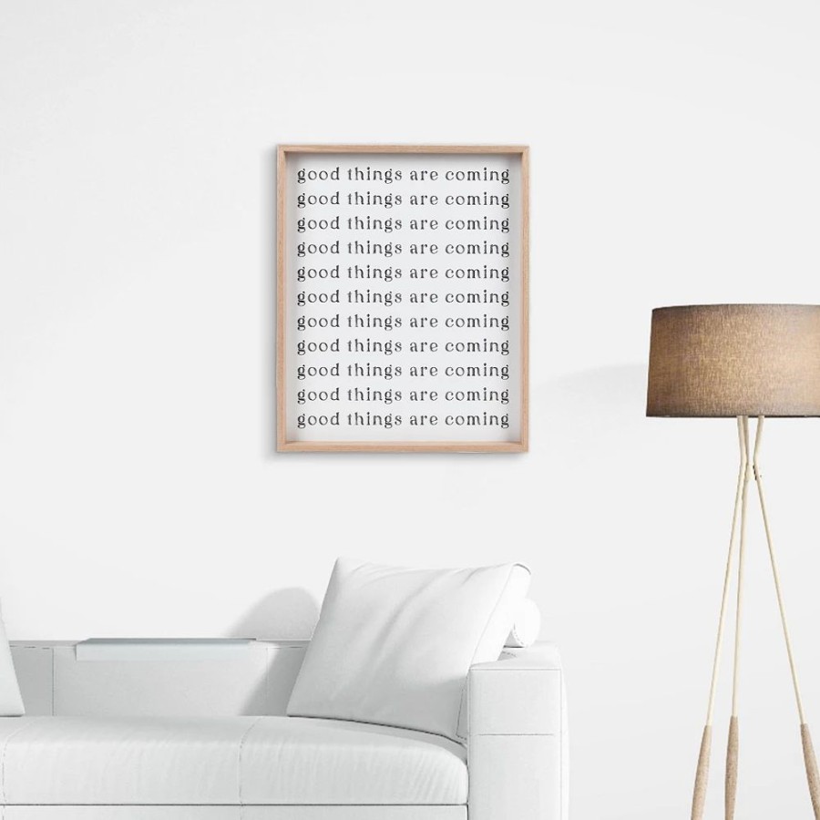 Wall Decor * | Sonoma Goods For Life Good Things Wall Art