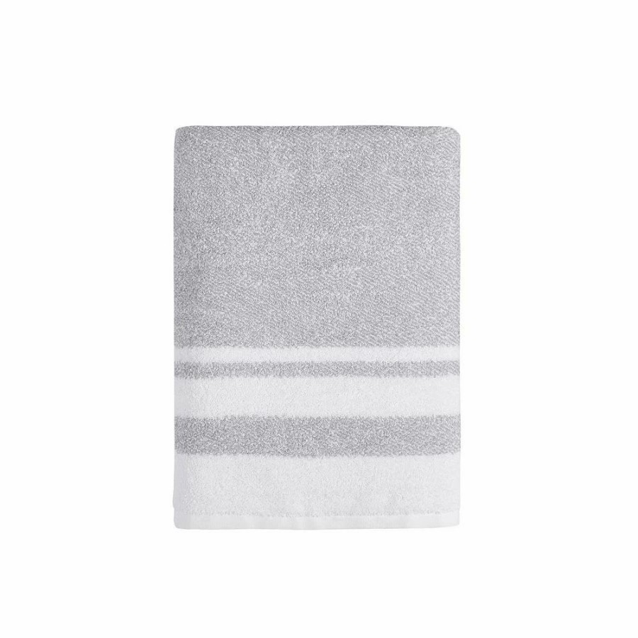 Bathroom * | Sonoma Goods For Life Spa Border Bath Towel