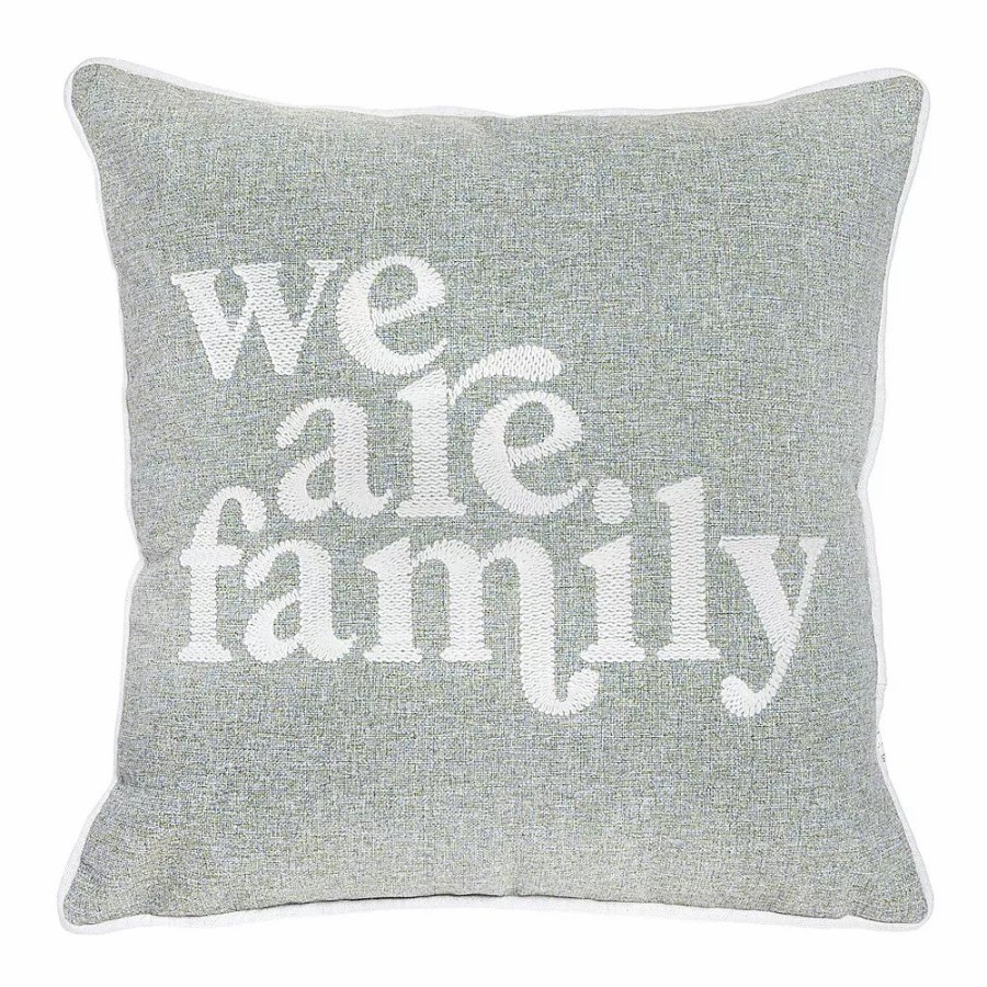 Chair Pads * | Sonoma Goods For Life We Are Family Ultimate Feather Fill Throw Pillow