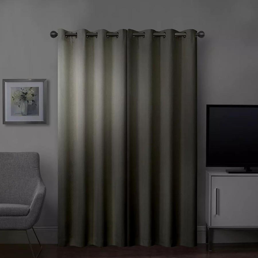 Window Treatments * | Sonoma Goods For Life Ultimate Performance 2-Pack Rockport 100% Blackout Curtain