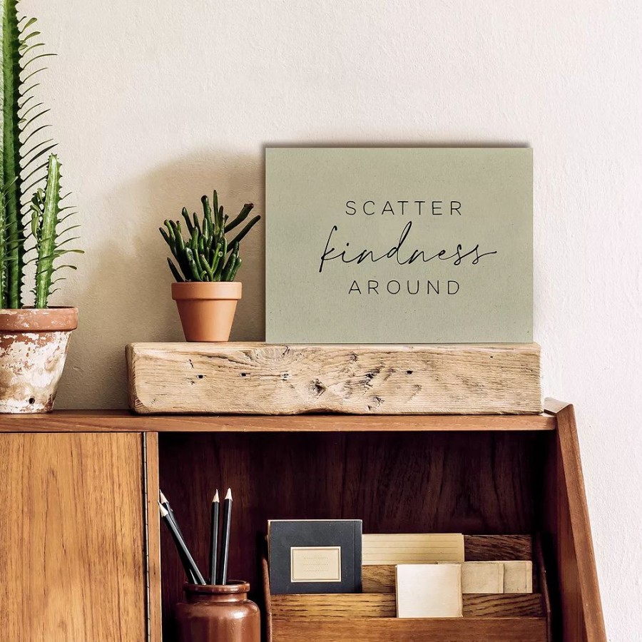 Wall Decor * | Sonoma Goods For Life Scatter Kindness Caption Art Box