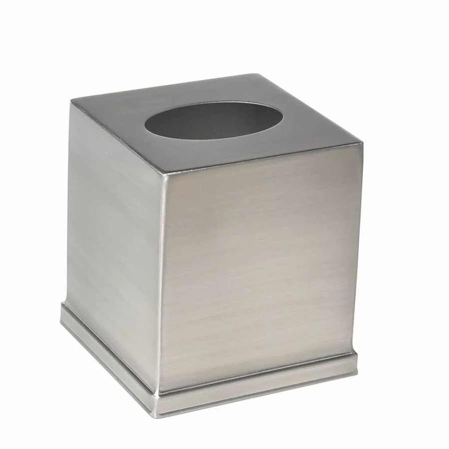 Bathroom * | Sonoma Goods For Life Brushed Nickel Tissue Holder