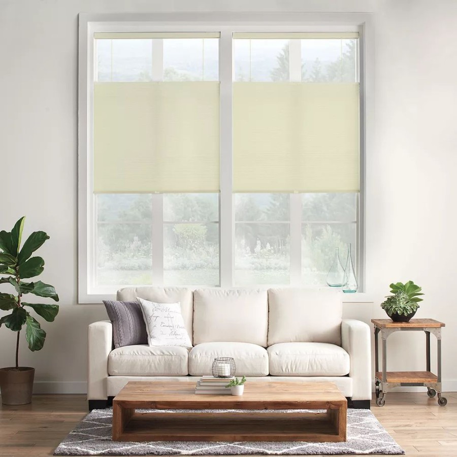 Window Treatments * | Sonoma Goods For Life Custom Cordless Light Filtering Top Down Bottom Up Shade 64 Length