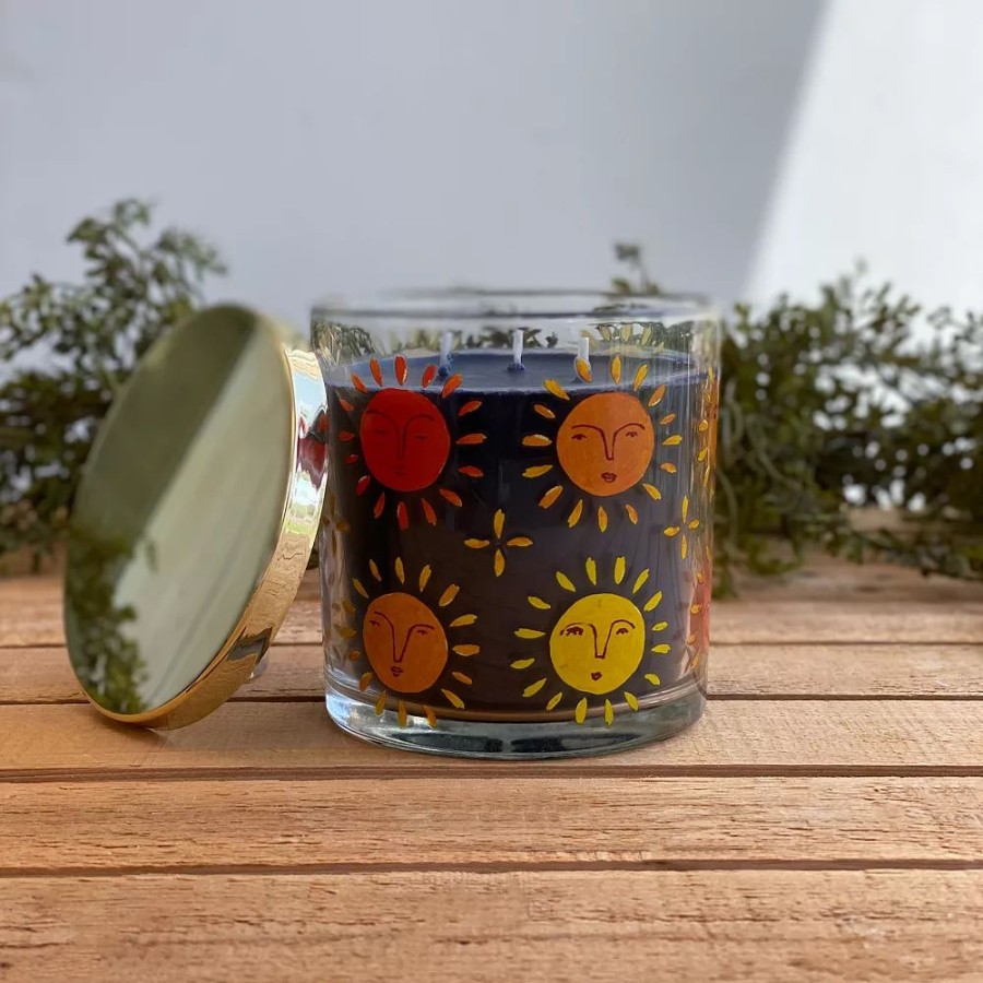 Candles * | Sonoma Goods For Life Desert Sun Black Ginger & Bergamot 13-Oz. Candle Jar