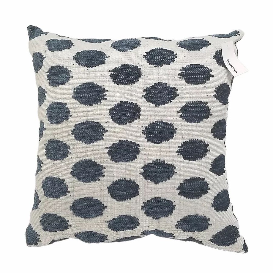 Chair Pads * | Sonoma Goods For Life Woven Dot Pillow