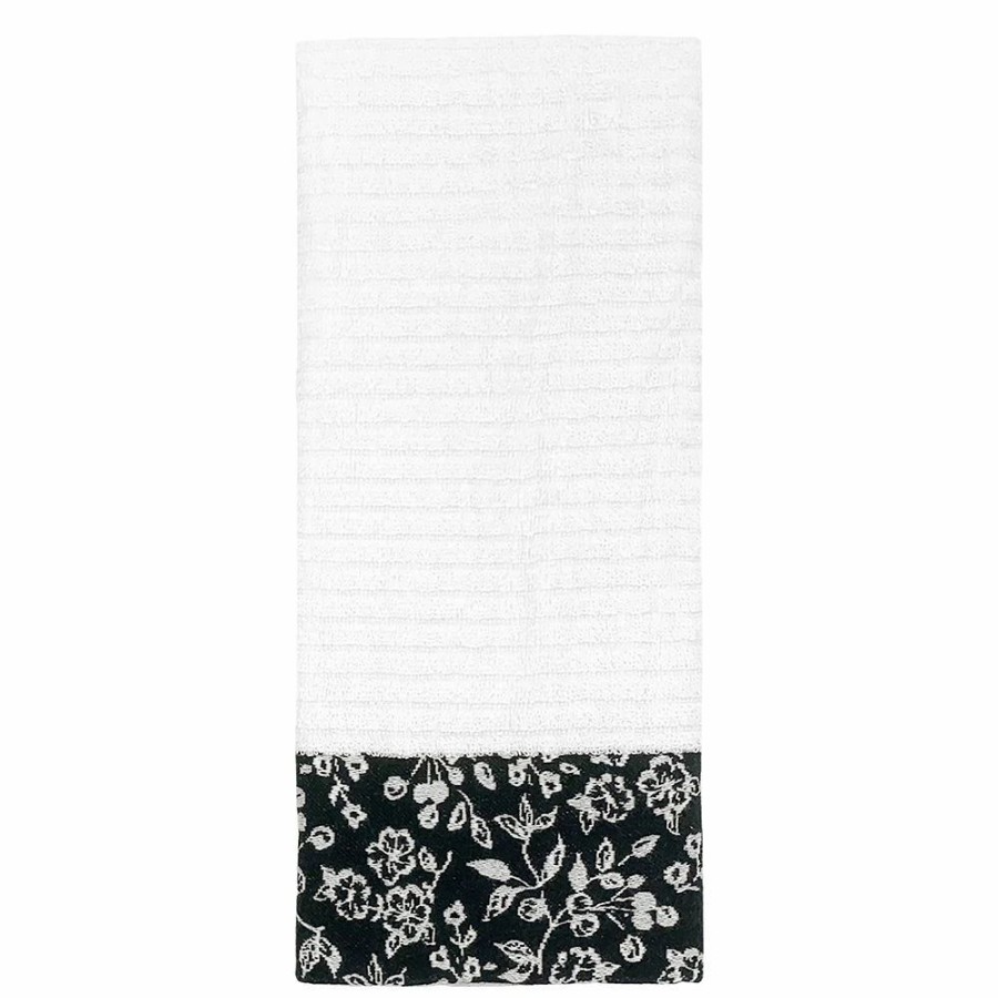 Bathroom * | Sonoma Goods For Life Harrison Floral Border Hand Towel