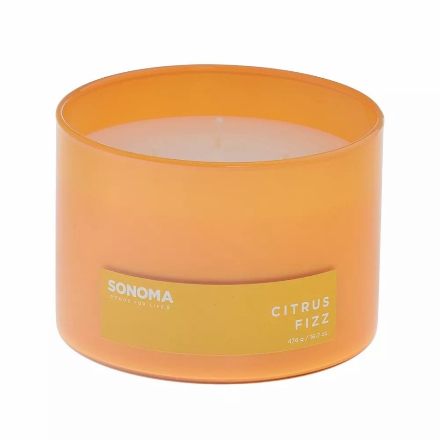 Candles * | Sonoma Goods For Life Sugared Quinze & Yuzu 13-Oz. Candle Jar