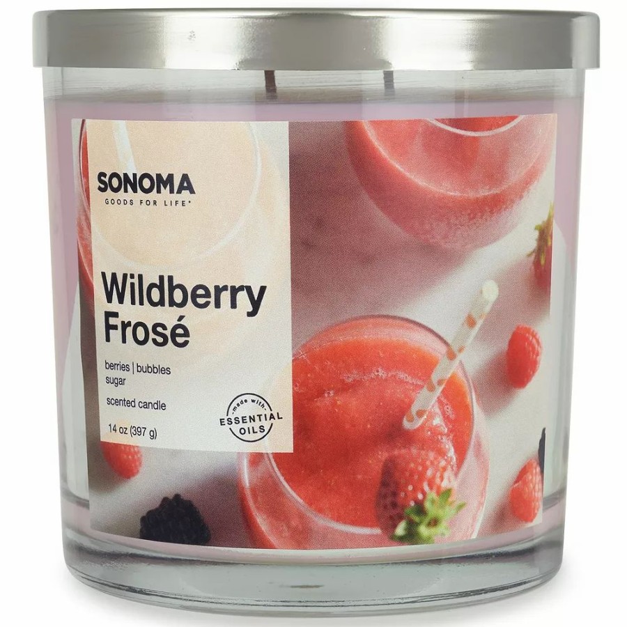 Candles * | Sonoma Goods For Life Wildberry Frose 14-Oz. Candle Jar