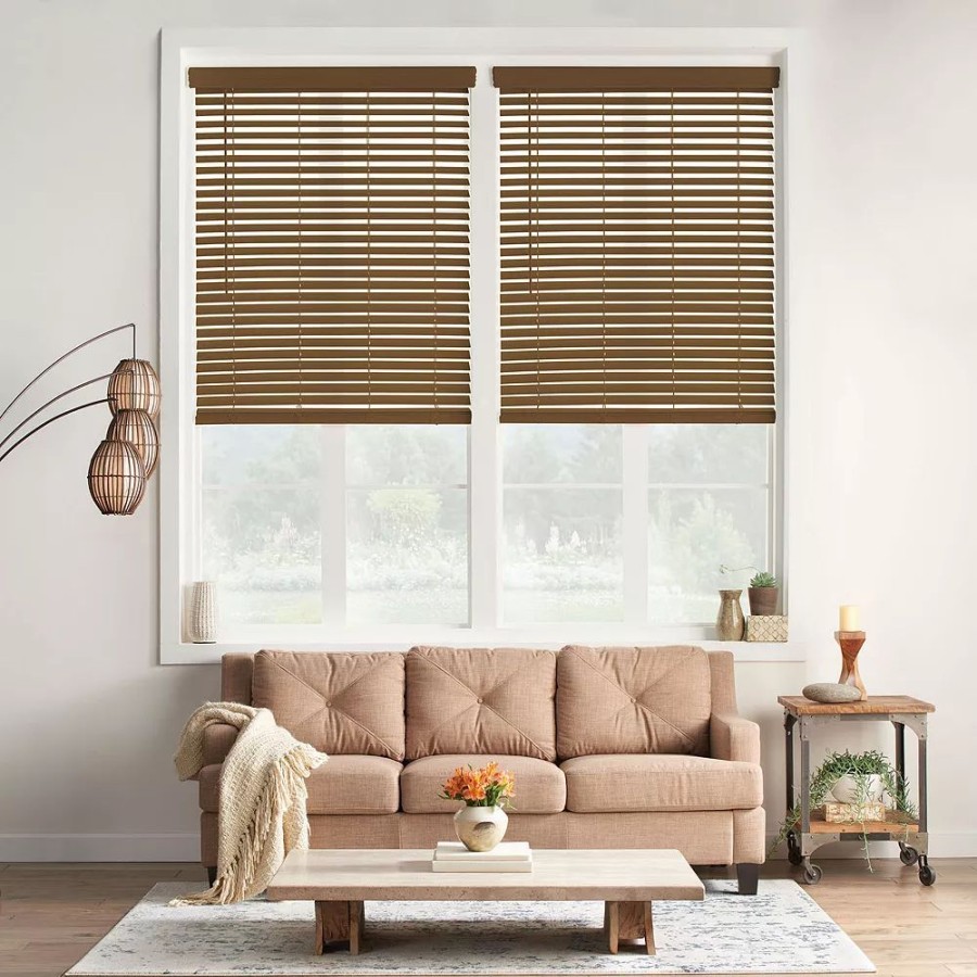 Window Treatments * | Sonoma Goods For Life Cordless Faux Wood Blind 64 Length