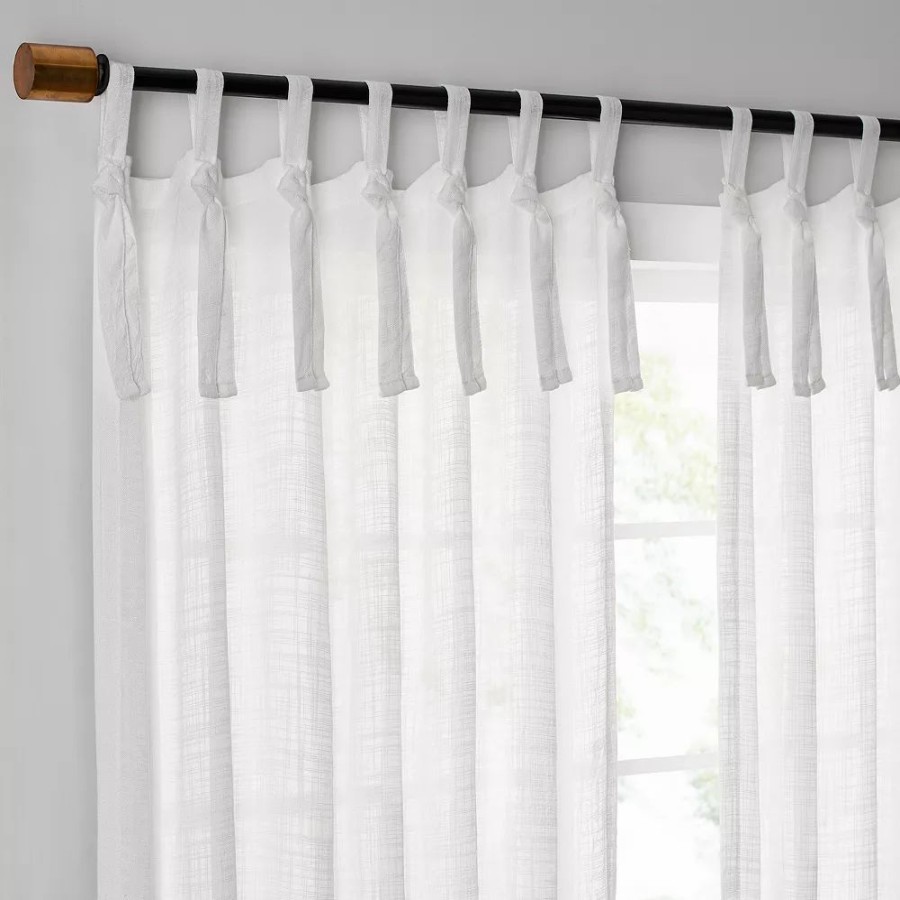 Window Treatments * | Sonoma Goods For Life Textured Sheer Window Curtain