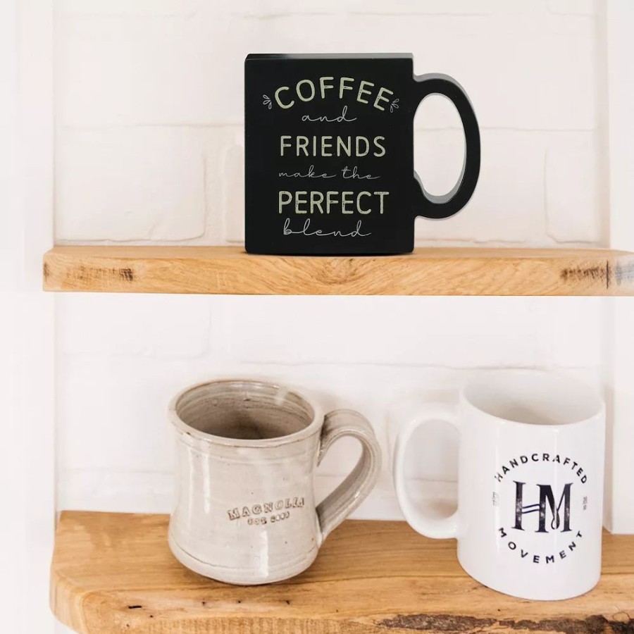 Wall Decor * | Sonoma Goods For Life Coffee Cup Caption Wall Decor