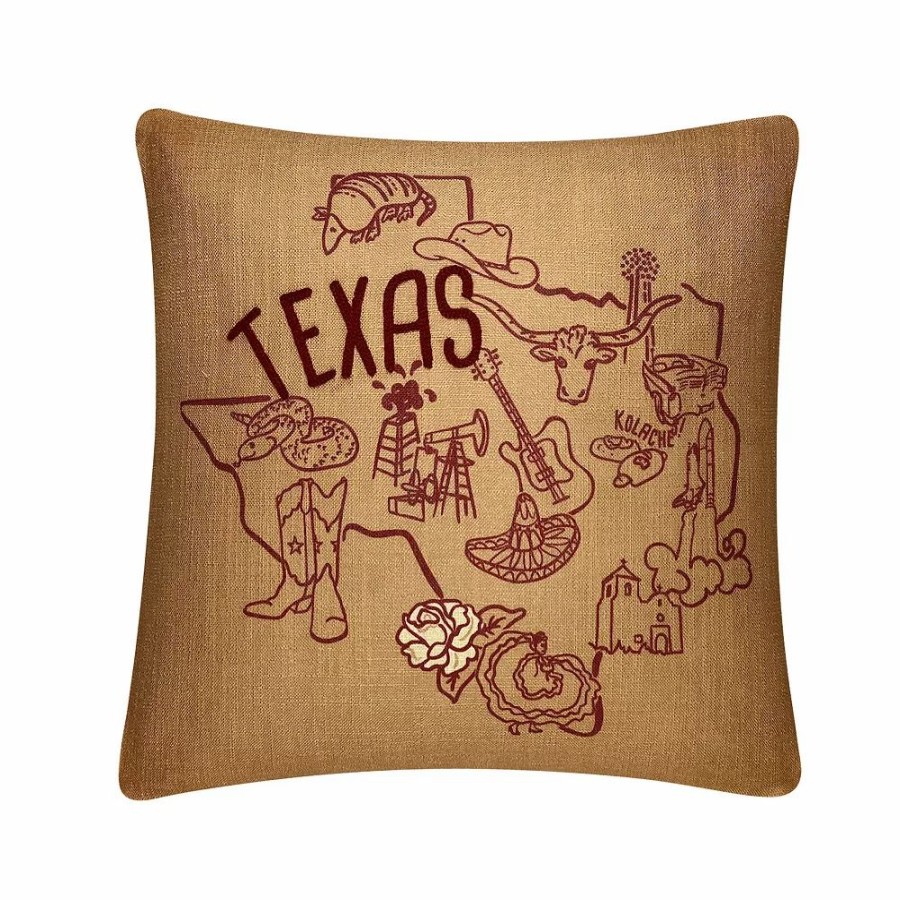 Chair Pads * | Sonoma Goods For Life Texas Feather Fill Throw Pillow