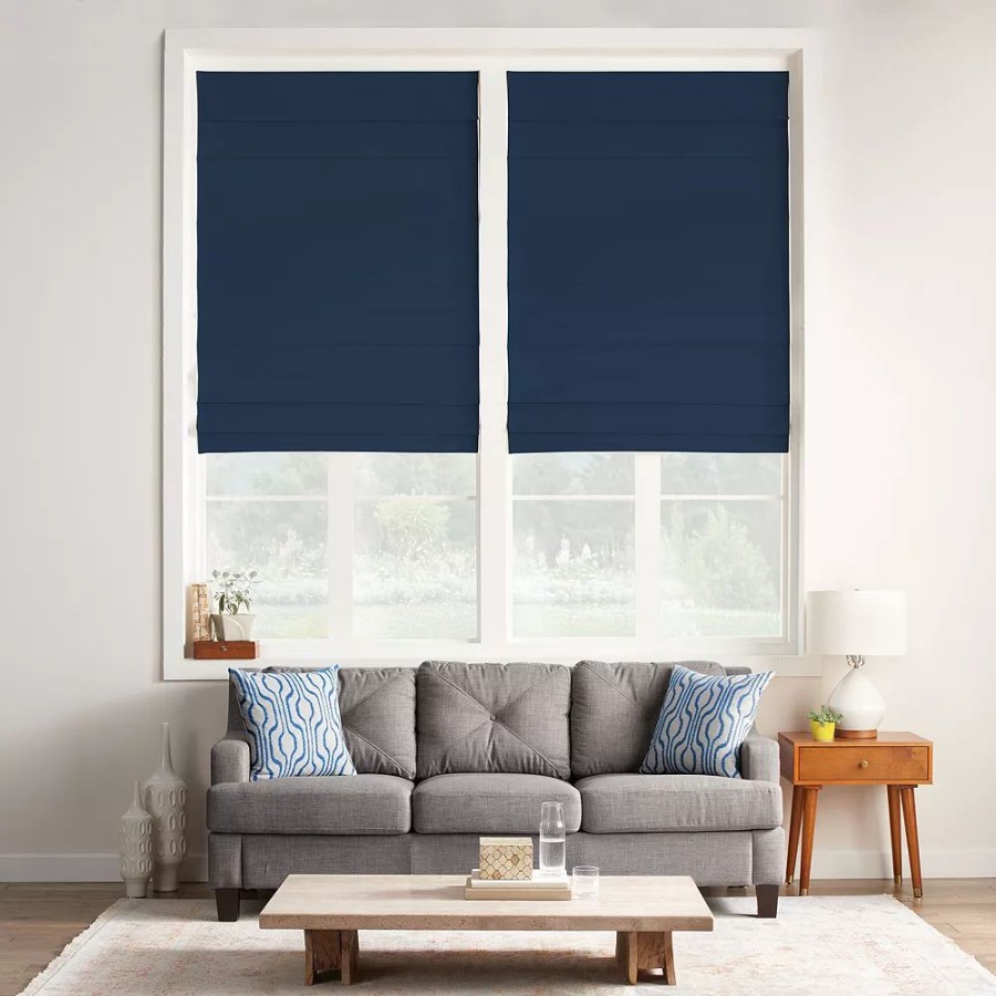 Window Treatments * | Sonoma Goods For Life Custom Insulating Cordless Roman Shade 72 Length