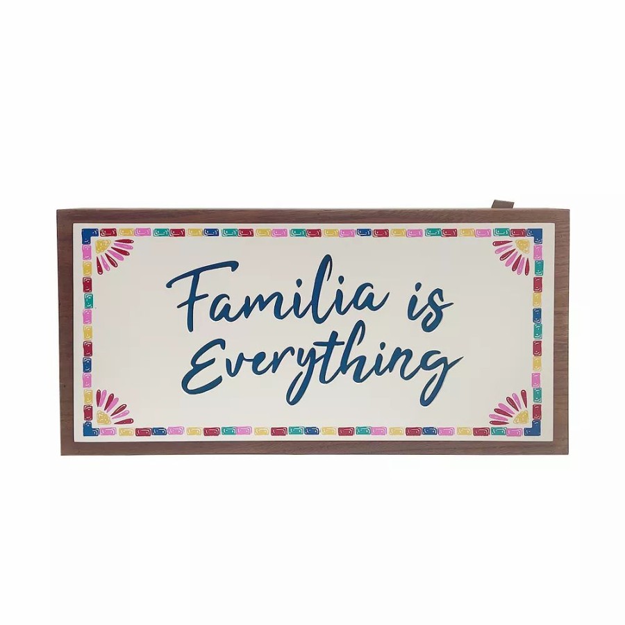 Wall Decor * | Sonoma Goods For Life Familia Is Everything Wall Decor