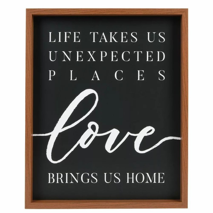 Wall Decor * | Sonoma Goods For Life Love Home Framed Wall Art