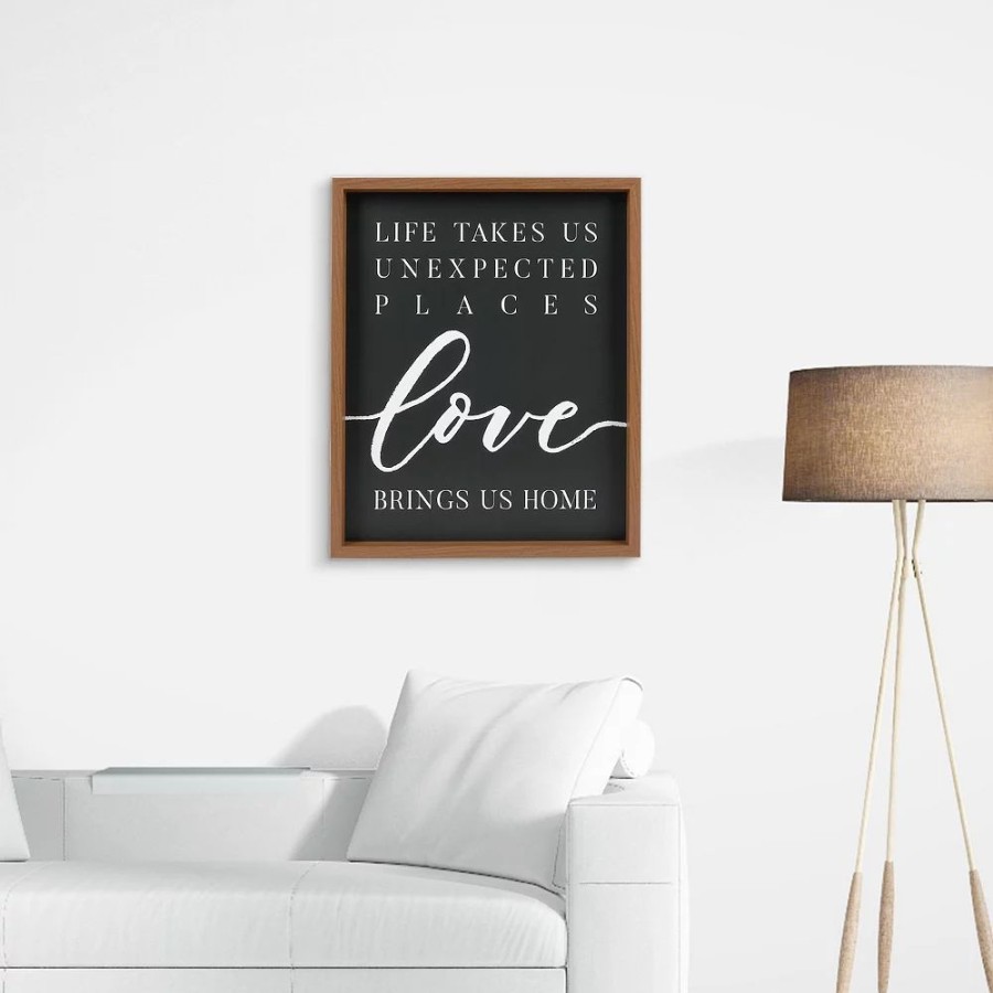 Wall Decor * | Sonoma Goods For Life Love Home Framed Wall Art