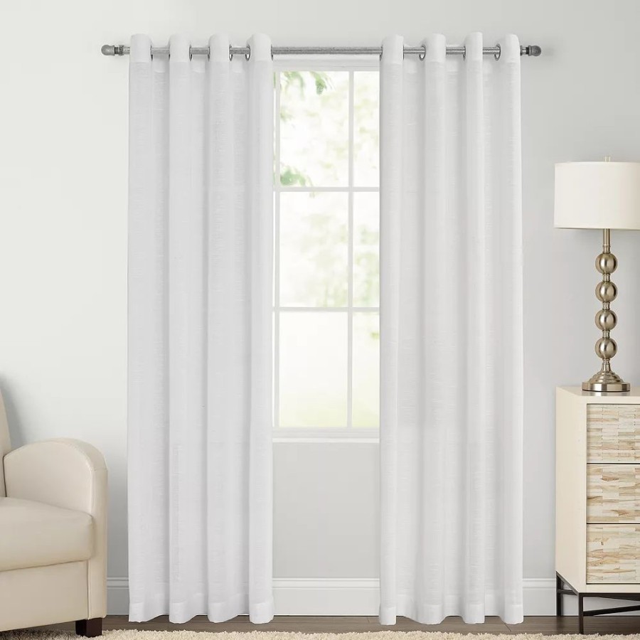 Window Treatments * | Sonoma Goods For Life 2-Pack Ayden Sheer Window Curtain