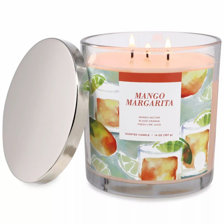 Candles * | Sonoma Goods For Life Mango Margarita 14-Oz. Candle Jar