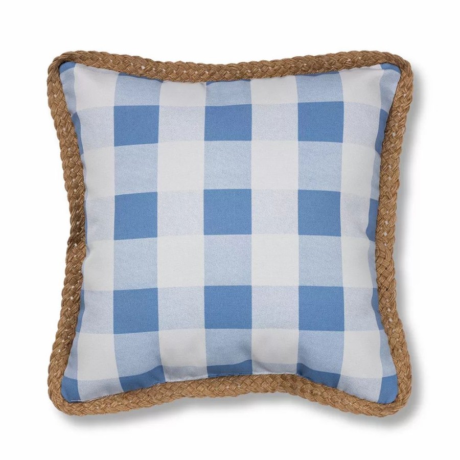 Chair Pads * | Sonoma Goods For Life Gingham Hey Sugar Indoor Outdoor Throw Pillow