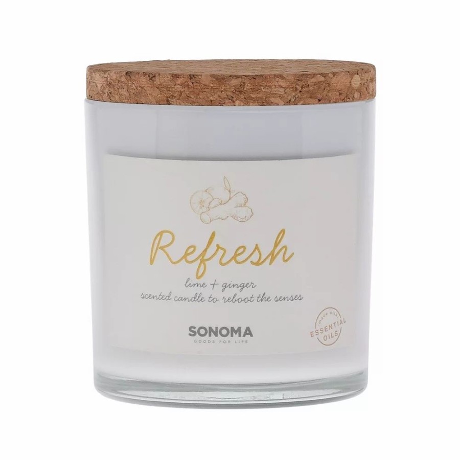 Candles * | Sonoma Goods For Life Spa Refresh 3-Wick Candle Jar