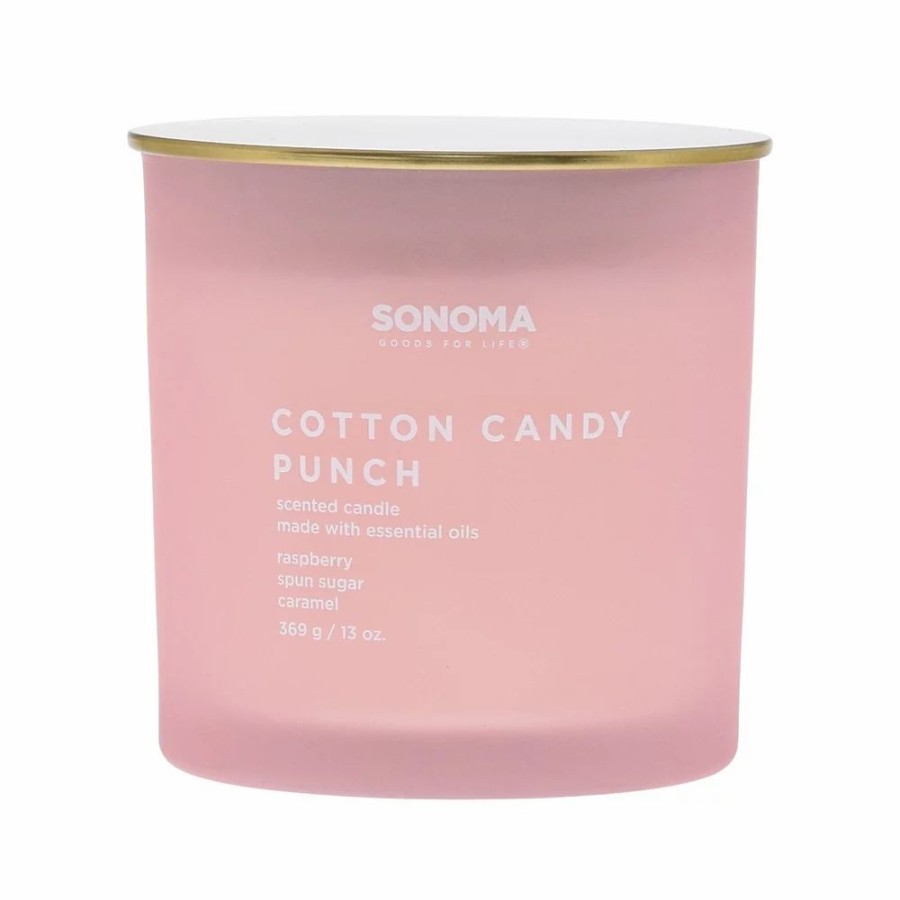 Candles * | Sonoma Goods For Life Cotton Candy Punch 13-Oz. Candle Jar