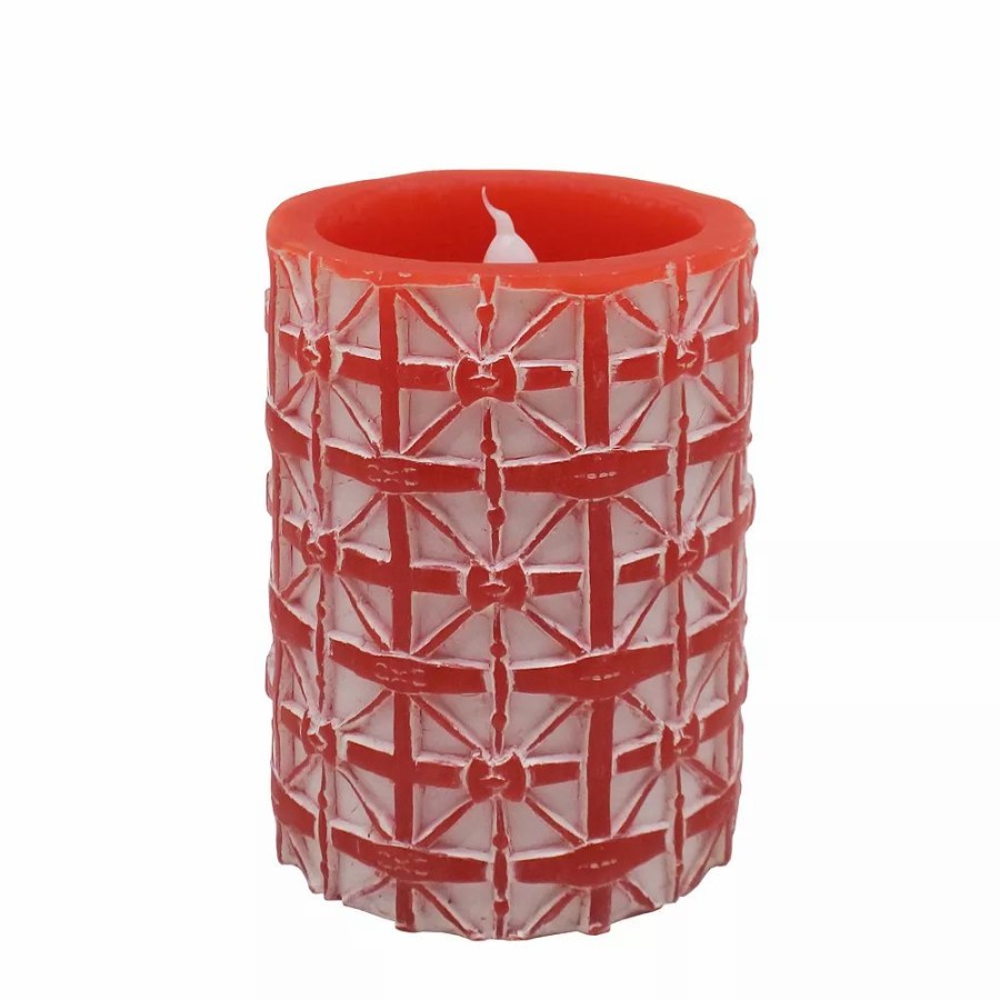 Candles * | Sonoma Goods For Life Red Led Pillar Candle