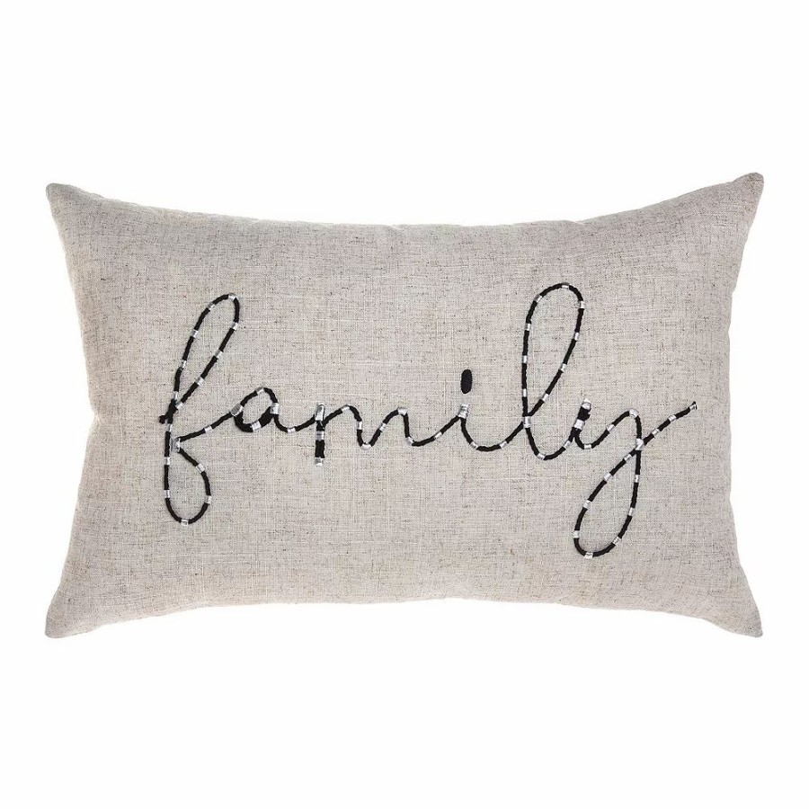 Chair Pads * | Sonoma Goods For Life Linen Family Pillow