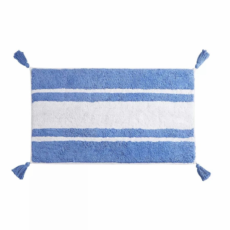 Bathroom * | Sonoma Goods For Life Ryley Bordered Bath Rug