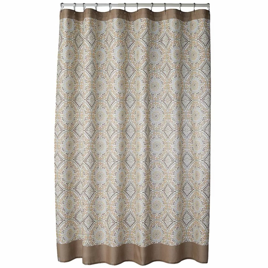 Bathroom * | Sonoma Goods For Life Torrance Medallion Fabric Shower Curtain