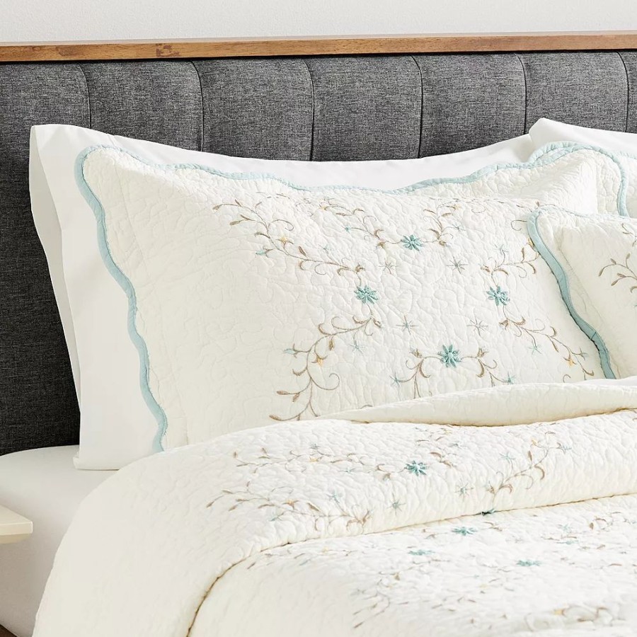 Bedding * | Sonoma Goods For Life Amelia Embroidered Bedspread Or Sham