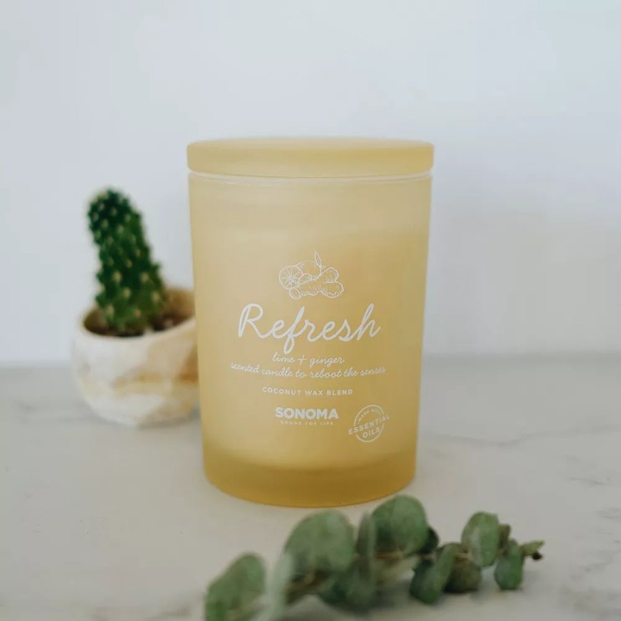 Candles * | Sonoma Goods For Life Spa Refresh Candle Jar