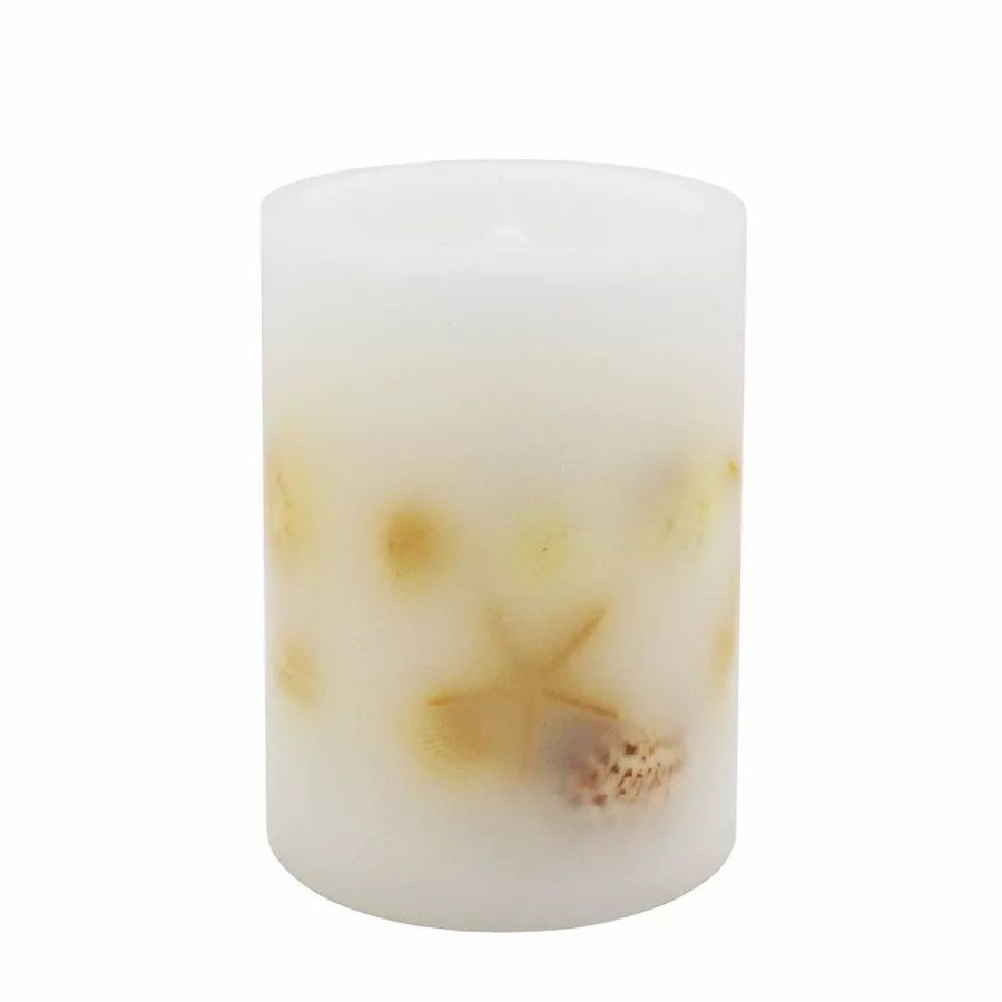 Candles * | Sonoma Goods For Life Seashell Led Short Pillar Candle