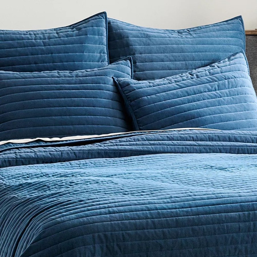 Bedding * | Sonoma Goods For Life Cotton Velvet Quilt Set With Shams