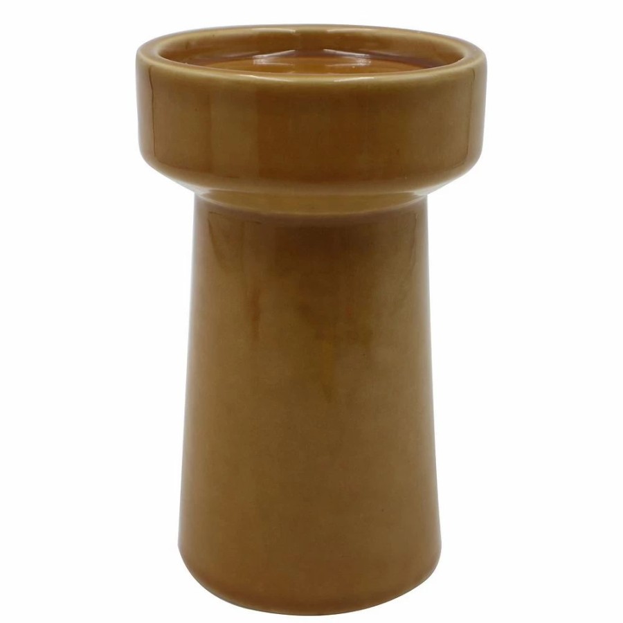 Candles * | Sonoma Goods For Life Ceramic Glaze Short Pillar Candle Holder