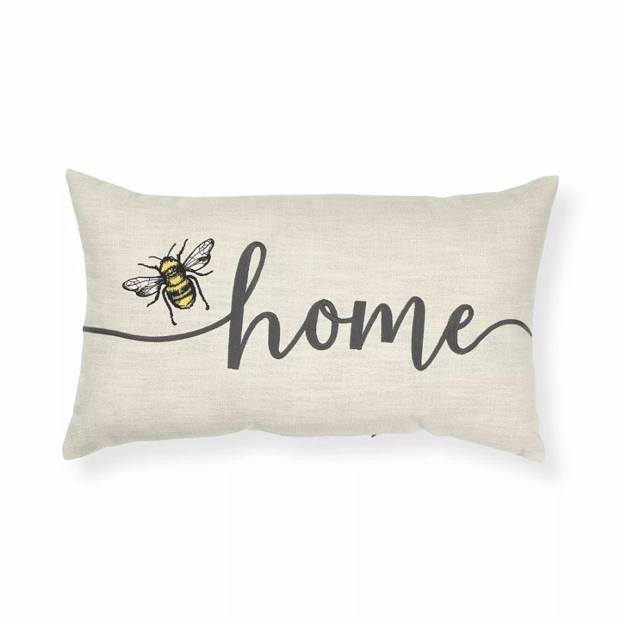 Chair Pads * | Sonoma Goods For Life Home Bee Throw Pillow