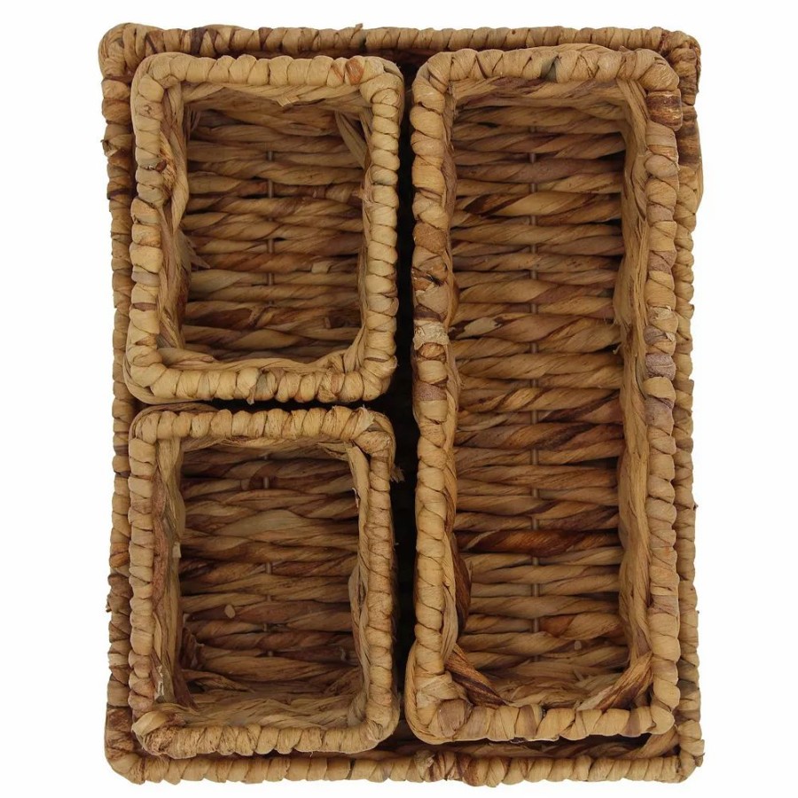 Bathroom * | Sonoma Goods For Life Sonoma Wicker Bathroom Vanity Set