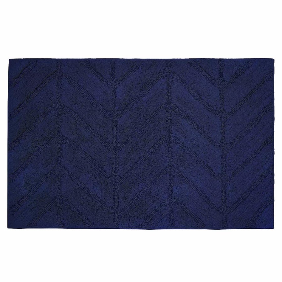 Bathroom * | Sonoma Goods For Life Textured Chevron Bath Rug