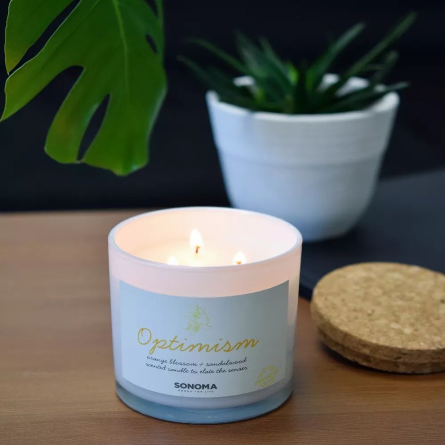 Candles * | Sonoma Goods For Life Spa Optimism 3-Wick Candle Jar