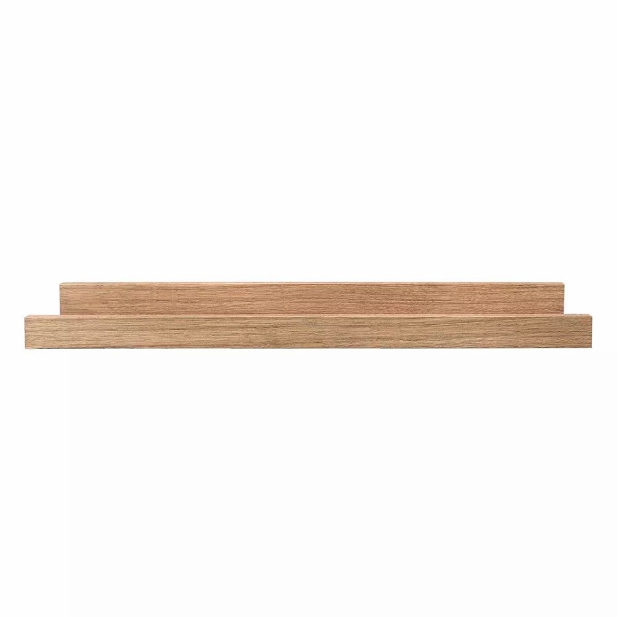 Wall Decor * | Sonoma Goods For Life Brown Single Ledge Shelf Wall Decor