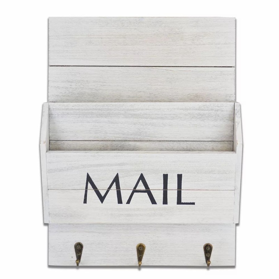 Wall Decor * | Sonoma Goods For Life Distressed Mail Bin Wall Decor