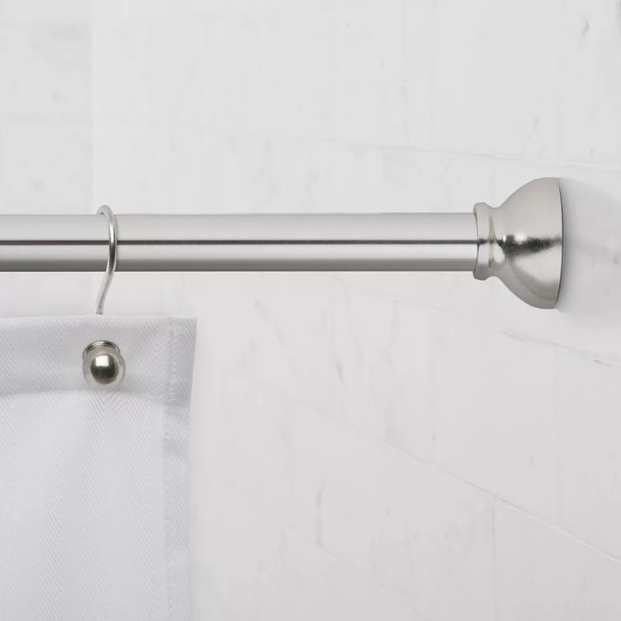 Bathroom * | Sonoma Goods For Life Anderson Aluminum Finial Tension Rod