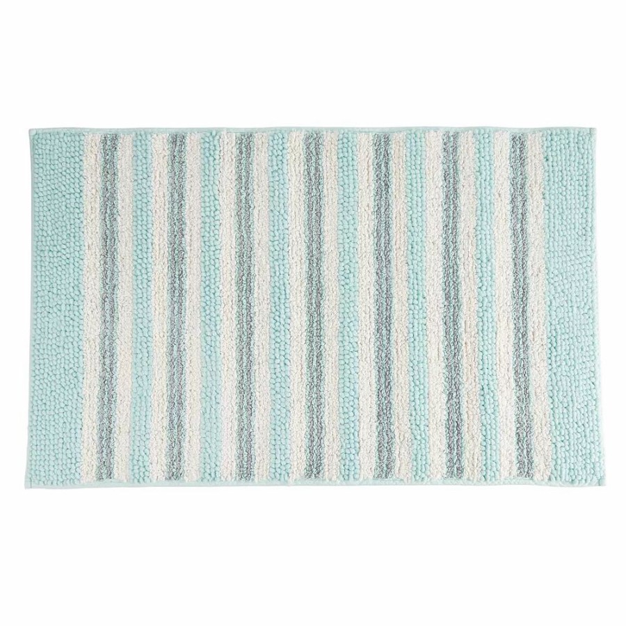 Bathroom * | Sonoma Goods For Life Coastal Stripe Bath Rug