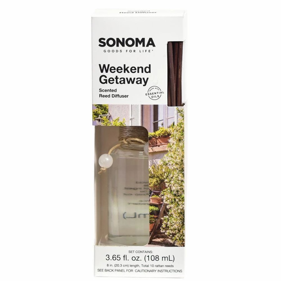 Candles * | Sonoma Goods For Life Weekend Getaway Reed Diffuser 11-Piece Set