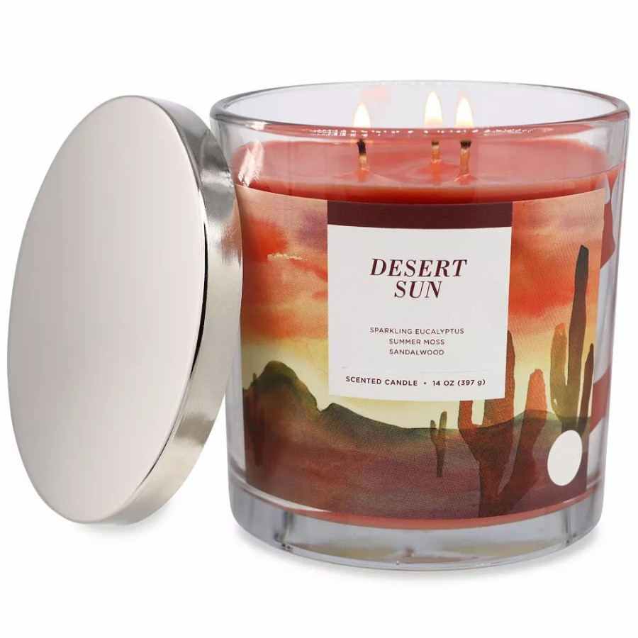 Candles * | Sonoma Goods For Life Desert Sun 14-Oz. Candle Jar